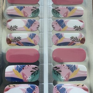 summertime nail wrap