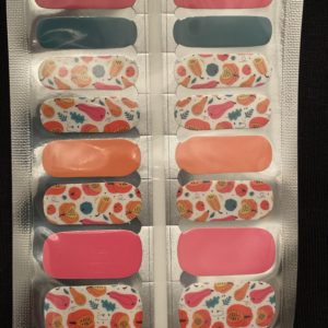 fruit salad nail wrap