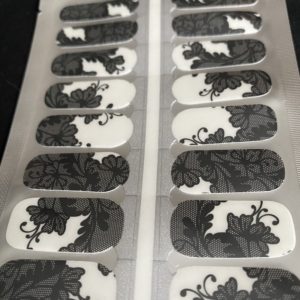 shimmy nail wrap overlay