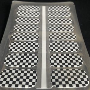 queens gambit nail wrap