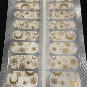 written in the stars nail wrap
