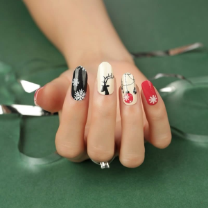 christmas cheer nail wrap