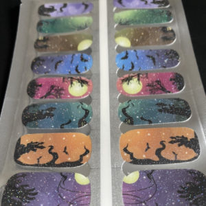 nightfall nail wrap