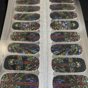 flash glass nail wrap