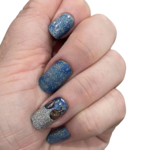 blinging baubles nail wrap