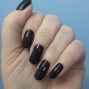 midnight nail wrap