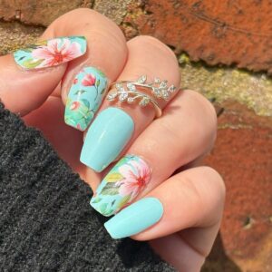 hawaiian dream nail wrap