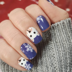polar express nail wrap
