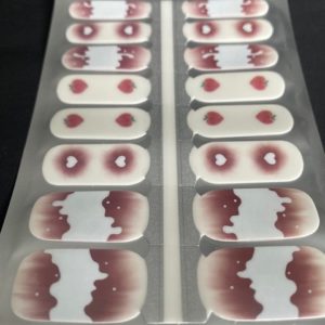 I heart peaches nail wrap