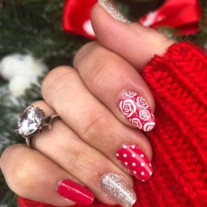 Gypsy wrap with glitter accent