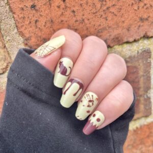 murder scene nail wrap