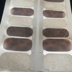 Animal instinct nail wrap