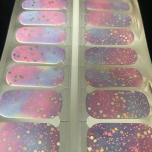 Prom night nail wrap
