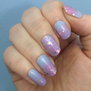 twilight skies nail wrap