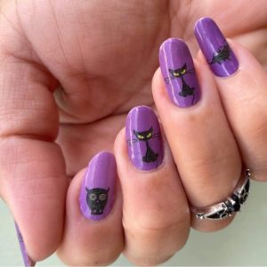 bewitching creatures nail wrap