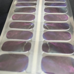 stormy skies nail wrap