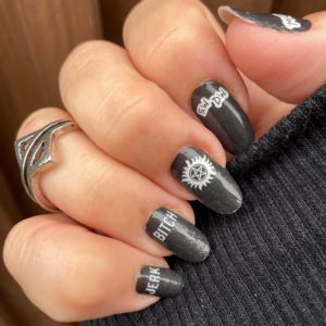 carry on supernatural nail wrap