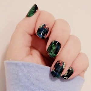 jungle fever nail wrap