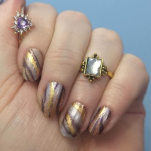 tiger by the tail nail wrap