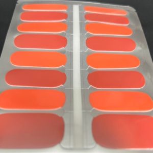 Clementine nail wrap