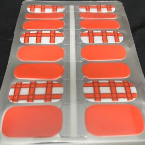 Garden party nail wrap