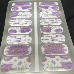 Thru the wardrobe nail wrap