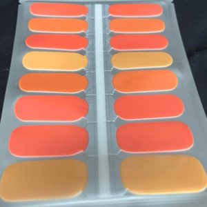 Clementine nail wrap