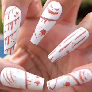 slasher nail wrap