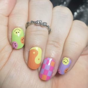 festival nail wrap