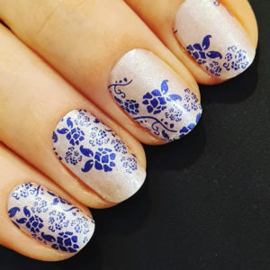 afternoon tea nail wrap