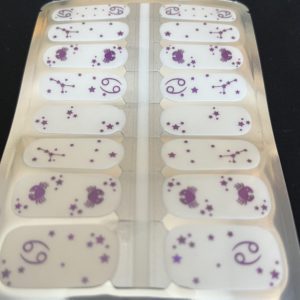 cancer overlay nail wrap