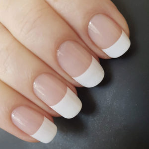 classic french nail wrap