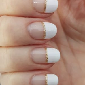 french glitz nail wrap