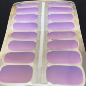 highland heather nail wrap