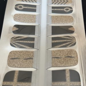 Gatsby pedi toe nail wraps