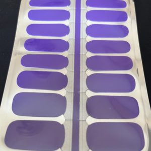 Grape jelly nail wrap