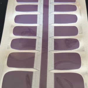 Plumcious pedi toenail wrap