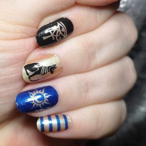 Egyptian secrets nail wrap