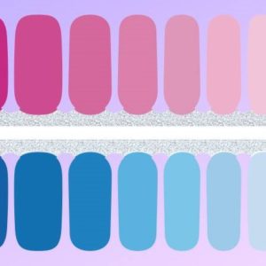 School disco nail wrap