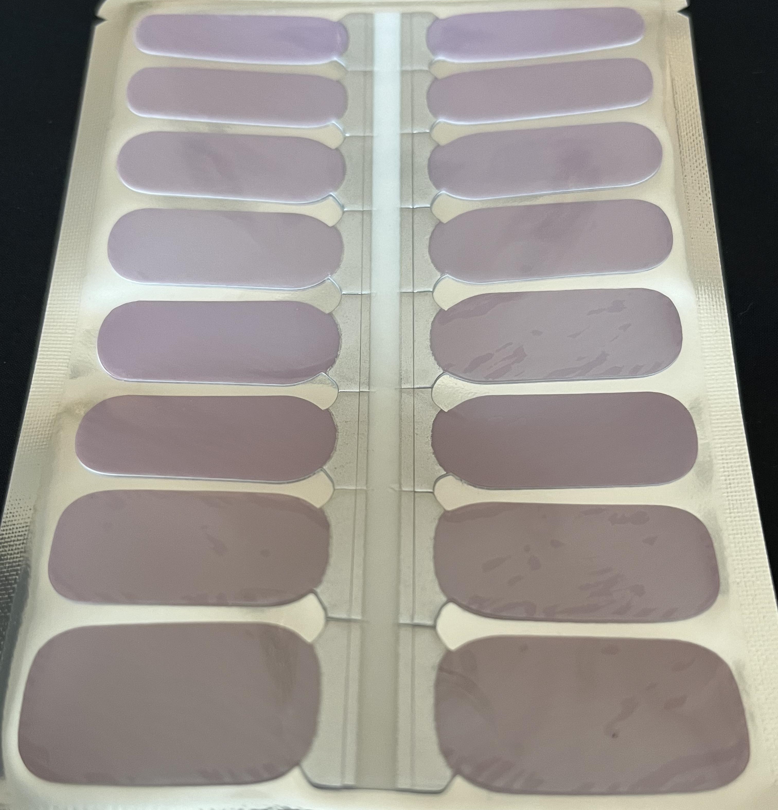 Blush print nail wrap