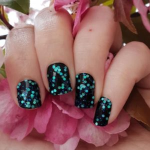 Disco nail wrap