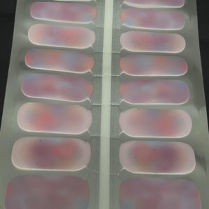 Sugarplum fairy nail wrap