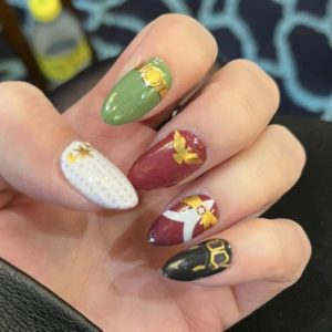 seven nail wrap
