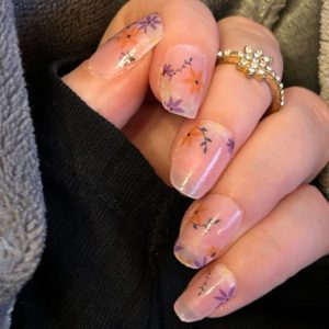 spring fling nail wrap