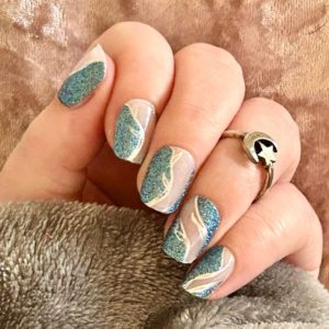 dragonglass custom nail wrap