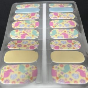 Honey bunny nail wrap