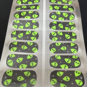 Beam me up nail wrap