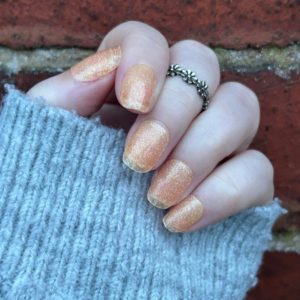 creme brulee nail wrap