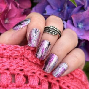 street art nail wrap