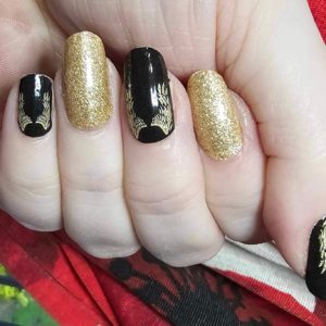 gabriel - supernatural inspired custom nail wrap